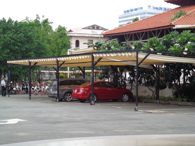 Mái che di động có bánh xe sở hữu nhiều ưu, nhược điểm đáng lưu ý