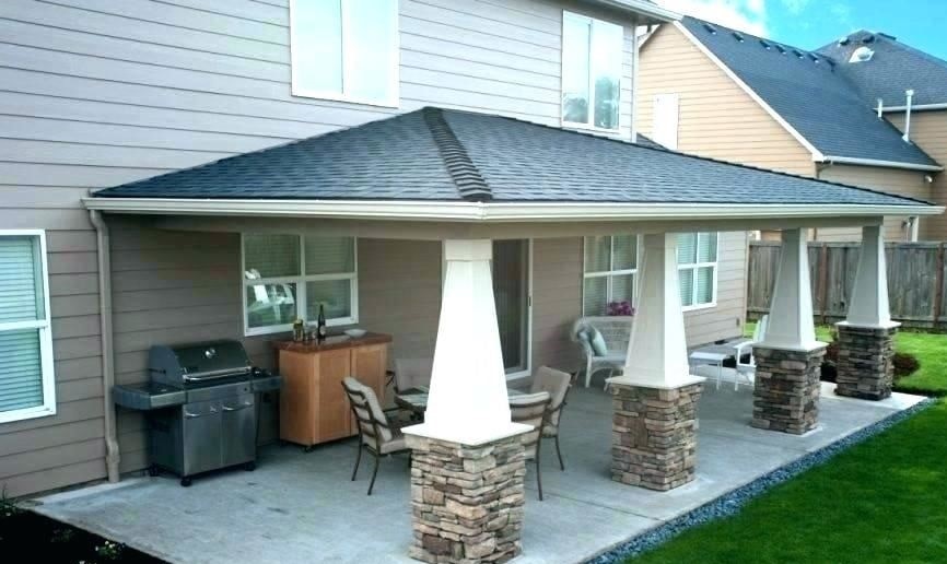 Mái hiên cố định lợp ngói Mái hiên cố định lợp ngói