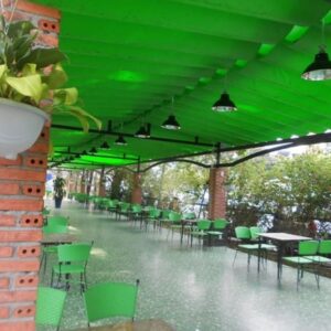 Mái che xếp lượn sóng