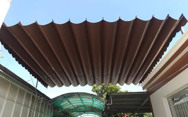 Dịch vụ lắp đặt mái xếp lượn sóng di động Phương Trang Dịch vụ lắp đặt mái xếp lượn sóng di động Phương Trang