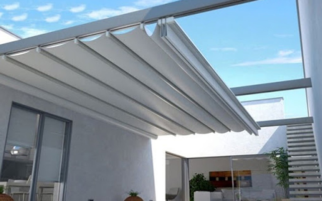 Thay bạt mái xếp giá rẻ